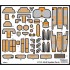 1/72 F-5A/B Freedom Fighter Detail-up Photo-Etched set for Italeri kit (40+ PE Parts)