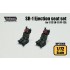 1/72 SR-1 Ejection Seats for SR-71/YF-12A Blackbird kit (2seats)(2 Resin parts)