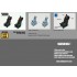 1/72 SR-1 Ejection Seats for SR-71/YF-12A Blackbird kit (2seats)(2 Resin parts)