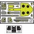 1/32 Kawasaki Ki61-I Hien Type I Cockpit set for Hasegawa kit (Resin+PE)