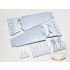 1/48 F6F Hellcat Folding Wing set for Eduard kit (12 resin parts)