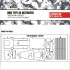 1/350 Royal Navy Type 45 Destroyer Deck Paint Masks for Trumpeter kit #04550