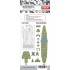 1/700 USS New York BB-34 Deck Painting Mask for Trumpeter kit #06711
