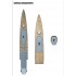 1/350 HMS Exeter York-class Heavy Cruiser Wooden Deck for Trumpeter kit #05350