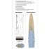 1/350 Italian Heavy Cruiser Zara Wooden Deck for Trumpeter kit #05347