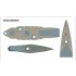 1/350 SMS Seydlitz Battlecruiser Wooden Deck for Hobby Boss kit #86510