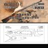 1/700 HMS Invincible 1914 Wooden Deck for Flyhawk kit #FH1311