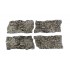 Terrain - Face Ready Rocks (4pcs, 17.7cm-18.4cm x 7.62cm-9.2cm)