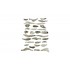 Terrain - Creek Bed Ready Rocks (31pcs, 3.49cm-10.1cm x 9.52mm-2.85cm)