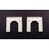 1/160 (N Scale) Timber Tunnel Single Portal (2pcs)