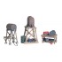 HO Scale Fuel Stands (3 kits)