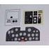 1/24 Republic P-47 Thunderbolt (early) Instrument Panel for Kinetic kits