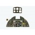 1/48 Hawker Typhoon Mk.I Late Instrument Panel for Eduard/Hasegawa/Italeri kit
