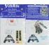 1/48 Fw-190A-3 Instrument Panel for Eduard kits