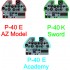 1/72 Curtiss P-40E Instrument Panel for AZ Models kit
