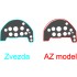 1/72 Bf 109F & Early Bf 109G Instrument Panel for AZ Models/Zvezda kits