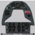1/72 Marcel-Bloch MB.152 Instrument Panel for Heller/RS Models kits