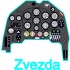 1/72 Junkers Ju 87B-2 Stuka Instrument Panel for Zvezda kit