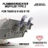 1/35 Flammvernichter Muffler Type 2