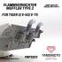 1/35 Flammvernichter Muffler Type 2