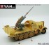 1/35 18t 'FAMO' (Sd.Kfz.9) with Flak 37 Gun Detail Parts for Tamiya/Border kits