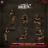 1/35 Fantasy War - Modern PLA Ground Force AFV Scouts (3 figures)