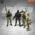 1/35 Modern Chinese Special Forces Elite Soldiers (4 figures)