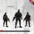 1/35 Modern Chinese Special Forces Elite Soldiers (4 figures)