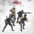 1/35 WWII "Battle of Taierzhuang" Chinese Soldiers (4 figures)