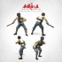 1/35 WWII "Battle of Taierzhuang" Chinese Soldiers (4 figures)