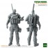 75mm Scale US SEAL Assault Team Senior Marine "Bald Warrior"