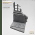 1/35 Broken Wall Diorama Base (L: 3cm, W: 3.5cm, H: 5.5cm)