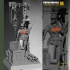 1/35 WWII German Female Sniper & Diorama Base (Fantasy)