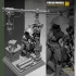 1/35 WWII German Female Sniper & Diorama Base (Fantasy)