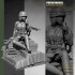 1/35 WWII German Female Soldier & Diorama Base (Fantasy)