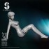 75mm Scale Sexy Secret Service Bikini Girl #9