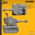 1/24 (75mm Scale) WWII German Tiger Tank (Q Version)