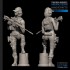 1/24 (75mm Scale) Fantasy US SEAL Assault Team Female Sniper