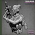 50mm Scale Fantasy US SEAL Assault Team Female Soldier Resin Bust