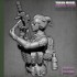 50mm Scale Fantasy US SEAL Assault Team Female Soldier Resin Bust