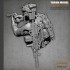 50mm Scale US SEAL Assault Team Skull Face Mask Man (resin bust)