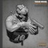 50mm Scale US SEAL Assault Team Skull Face Mask Man (resin bust)