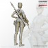 1/24 Chinese PLA Special Forces Girl w/Anti-tank RPG