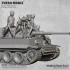 1/35 Women in World War II for Panzerkampfwagen Tiger Ausfuhrung E (6 figures)