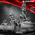 1/35 Sino-Vietnamese War Chinese PLA Female Tank Crews (5 figures)
