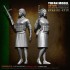 1/35 WWII Chinese Female Warrior in Cheongsam School Uniform