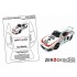 1/24 Porsche Kremer 935 K3 Pre Cut Window Painting Masks for Beemax kits