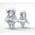1/35 Animal Troopers Series - WWII US Buffalo Tank Crew Set Ver. B (2 figures)