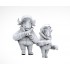 1/35 Animal Troopers Series - WWII US Buffalo Tank Crew Set Ver. B (2 figures)