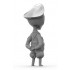 1/35 WWII German Unknown Officer Set A (2 E.T figures & 1 Mini UFO)